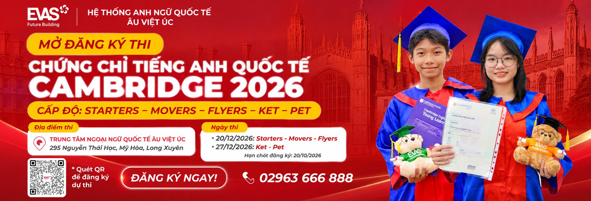 Trung tâm ngoại ngữ quốc tế Âu Việt Úc - EVAS