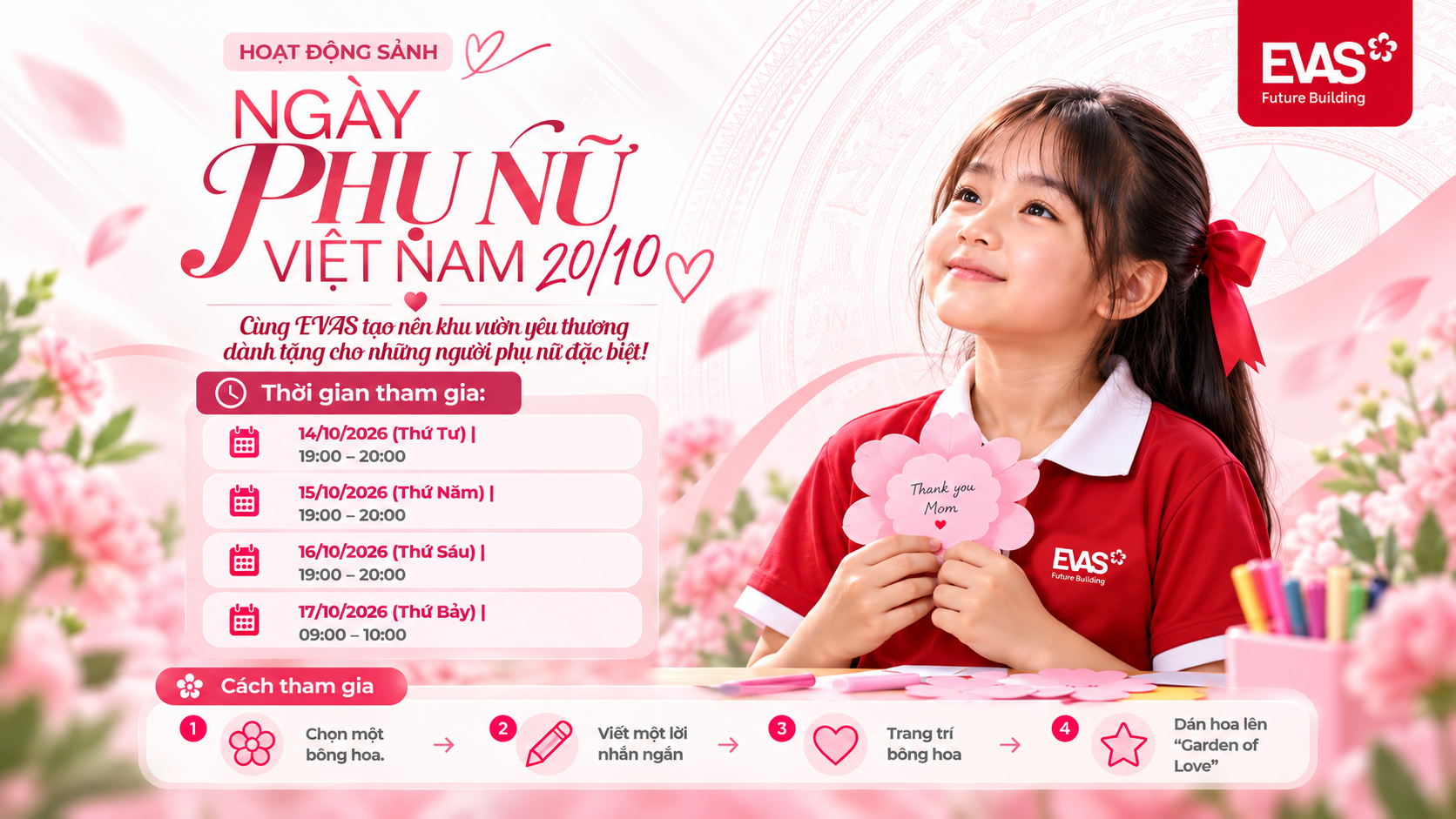 GARDEN OF LOVE | CÙNG EVAS GỬI MỘT LỜI YÊU THƯƠNG