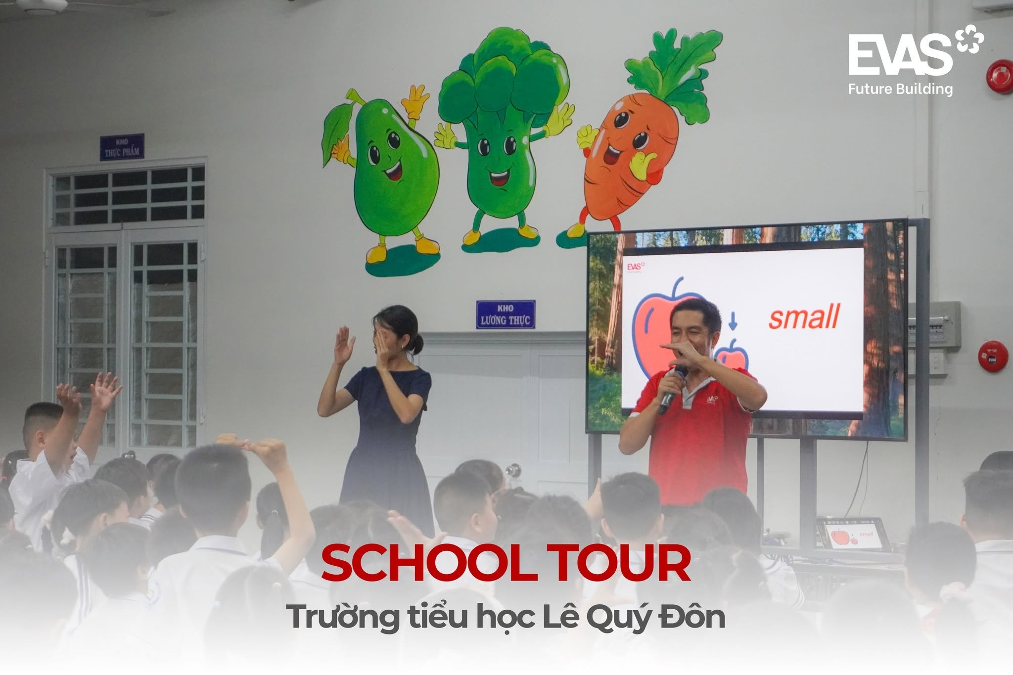 EVAS School Tour An Giang – Mang sân chơi tiếng Anh đến trường học