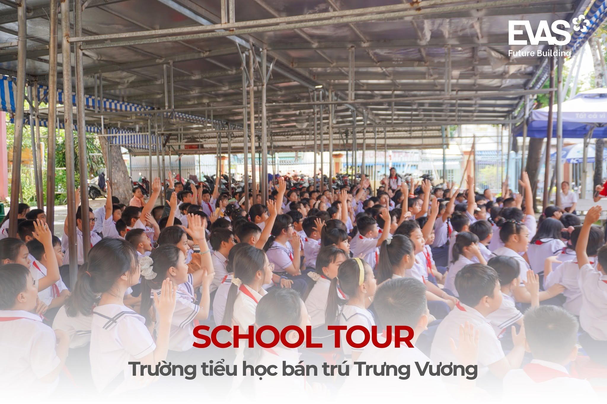 EVAS School Tour An Giang – Mang sân chơi tiếng Anh đến trường học