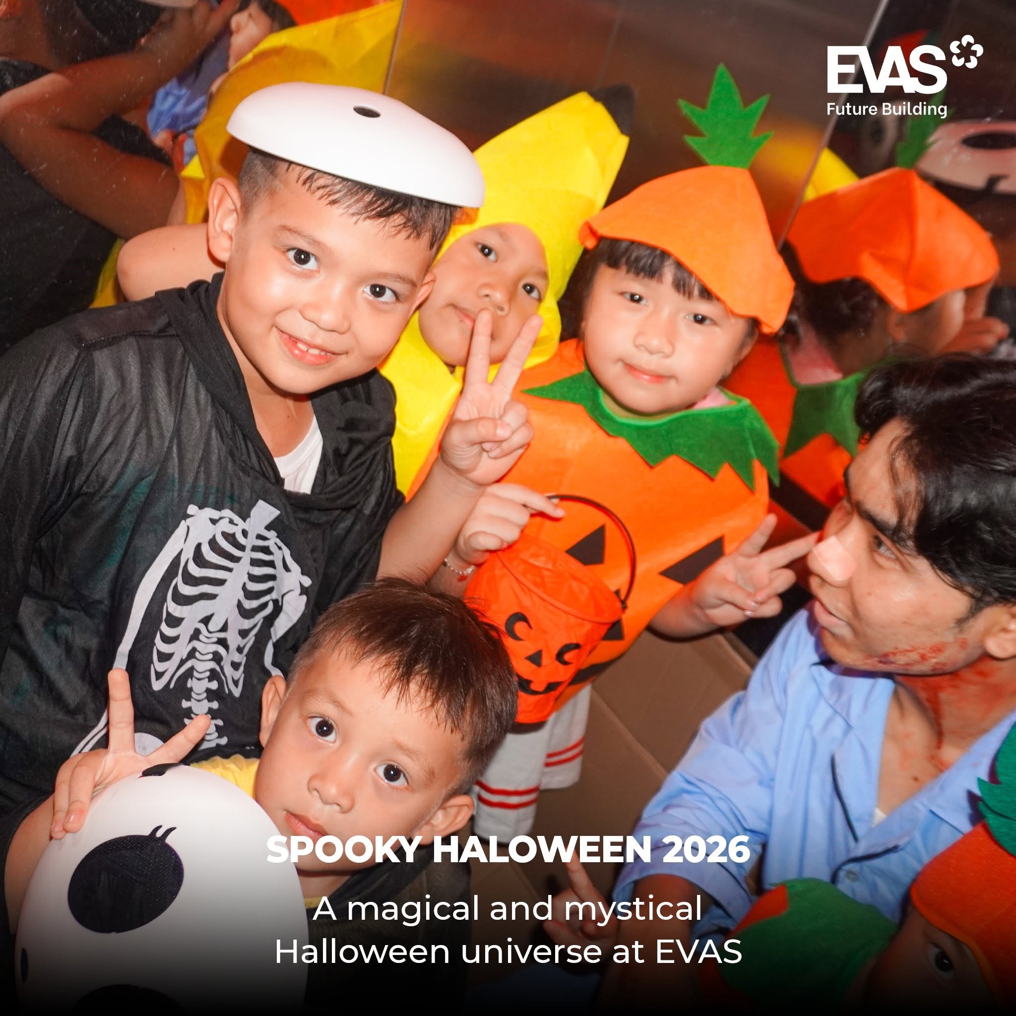 HALLOWEEN FUN DAY 2026 – MỘT NGÀY HỘI, NGÀN ĐIỀU KỲ THÚ TẠI EVAS!